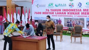 Hadiah Kemerdekaan, Pemkab Kukar Siapkan 76 Ribu Hektar Lahan Pertanian