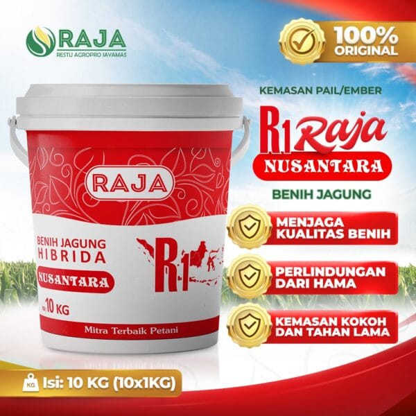 Benih Jagung Raja R1 Nusantara - 10kg Kemasan Pail/Ember - Gambar 3